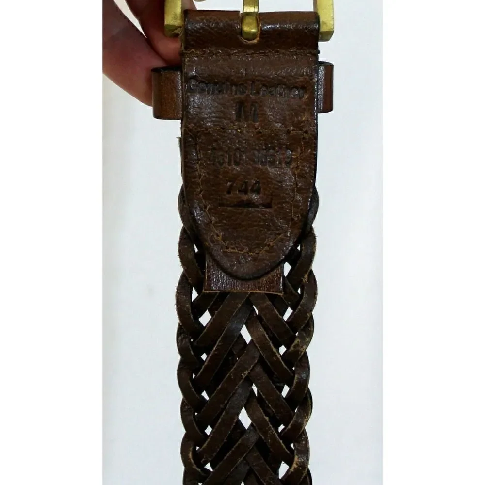 CLASSIC BROWN GENUINE LEATHER 1.25